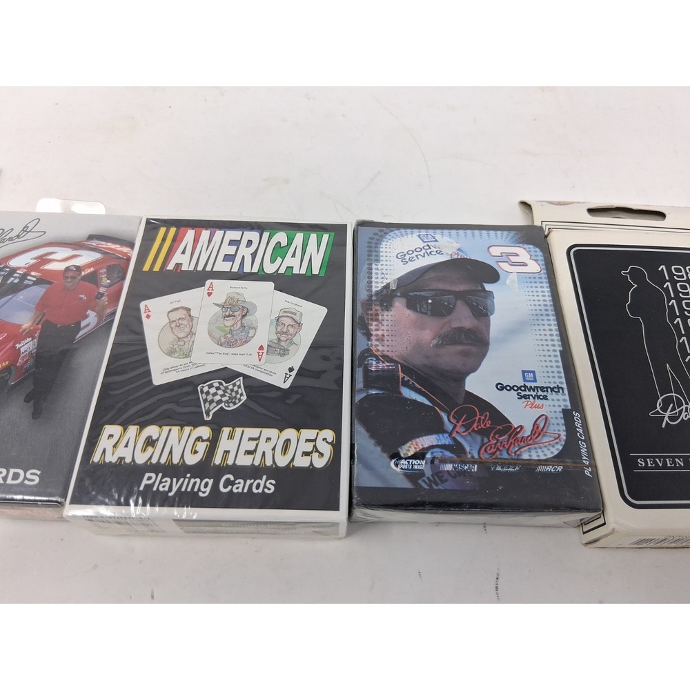 Lot Of 5 Playing Cars Racing Heros+Dale Earnhardt. L - Picture 3 of 10